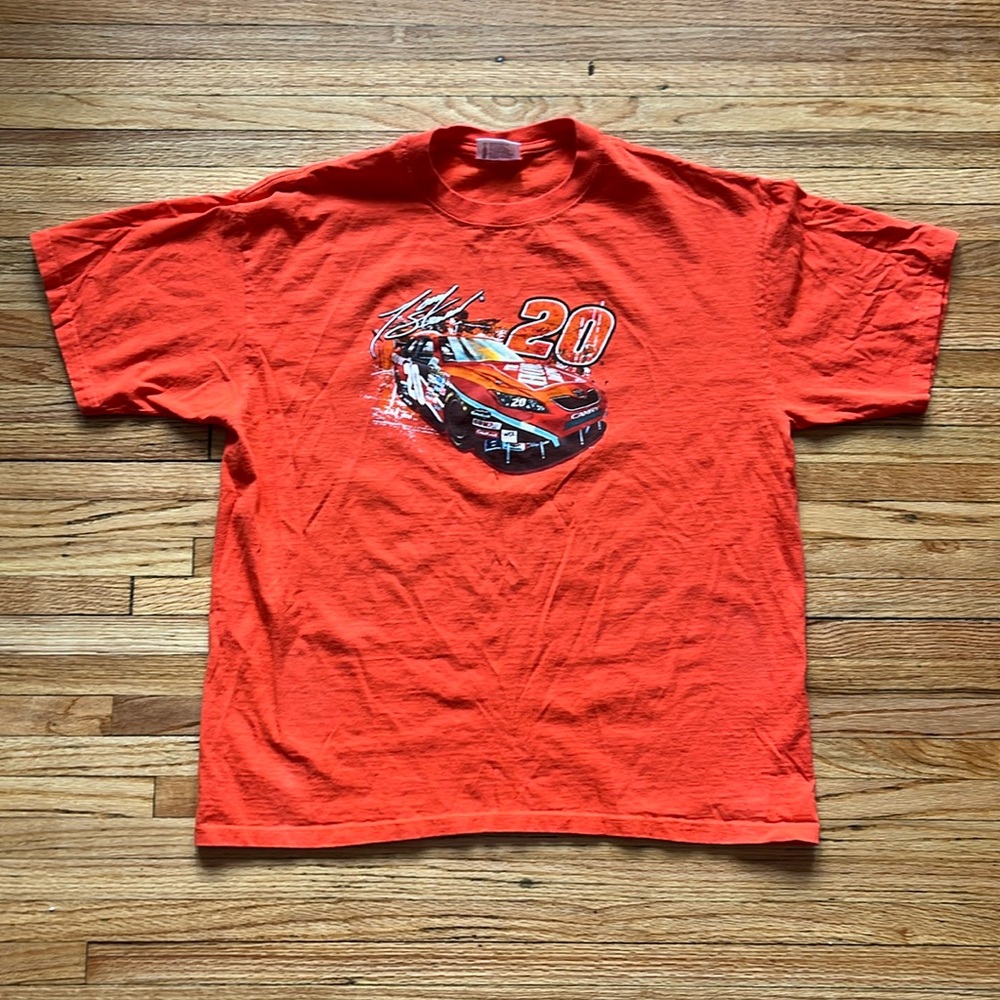 Vintage Tony Stewart T-Shirt / XL / Orange / Y2K / Nascar